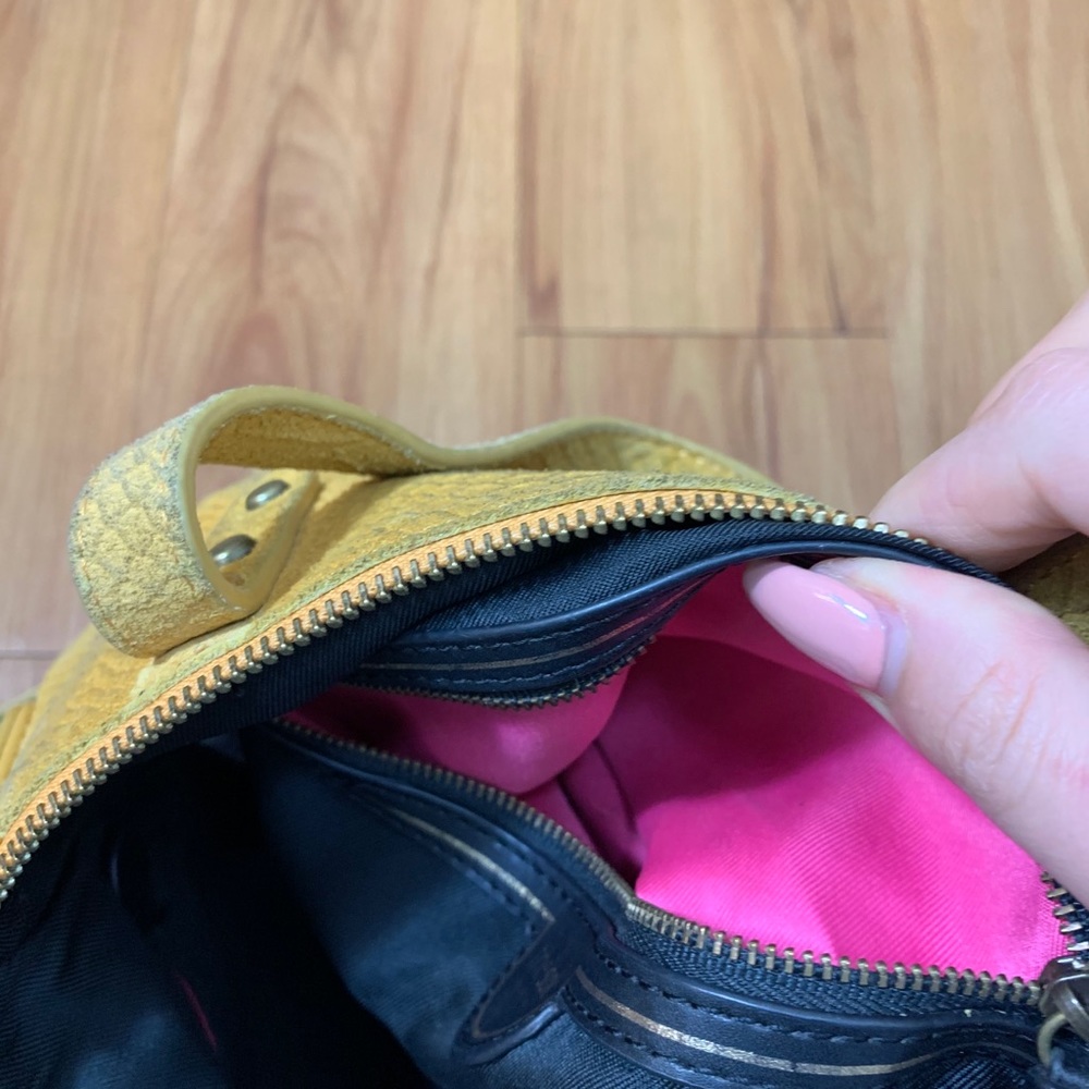 The Sak Sophie Suede Leather Crossbody Satchel - Picture 10 of 16